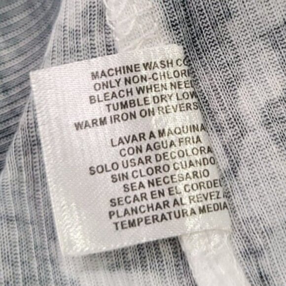 Jane Ashley Psychedelic Ribbed Artsy Top Size 1X Y2K Phoebe Jeweled Long Sleeve - Picture 6 of 10